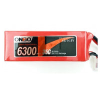 Onbo 6300mAh 35C 4S Lipo Battery