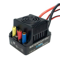 Waterproof 2-4S 80A Brushless ESC for 1/10 RC Car Truck Buggy