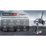Radiolink RC6GS V3 7 Channel with R7FG Receiver (Gyro and Telemetry)