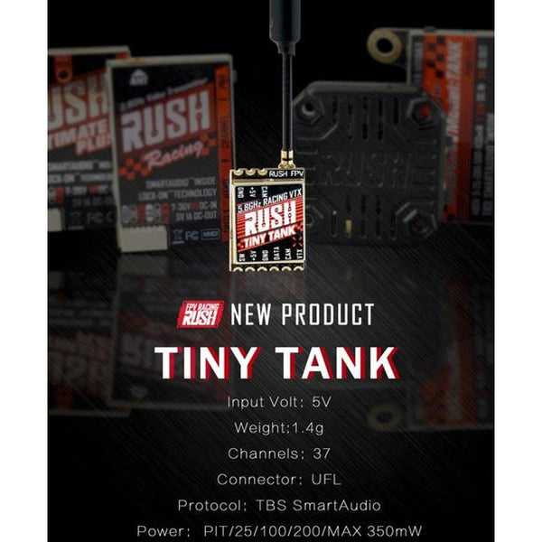 Rush Tank Tiny 5.8GHz VTX w/ Smart Audio