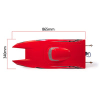 TFL Fighter Cat Catamaran Racing Boat 865mm with 3674 2075KV Twin Motor and 120A ESC