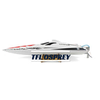 TFL Osprey Racing Boat with Upgraded SSS 4092 V2 2000KV Twin Motors (White)
