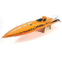 TFL Osprey Racing Boat with Upgraded SSS 4092 V2 2000KV Twin Motors (Orange)