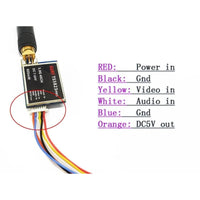 Upgraded EWRF TS5823Pro 5.8GHz 40CH 600mW FPV Transmitter VTX