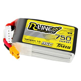 Tattu R-Line 750mAh 14.8V 95C 4S1P Lipo Battery Pack With XT30 Plug