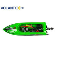 Vector XS Mini Boat with Auto Roll Back Function and Reverse Function - Green Color