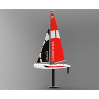 Volantex 2.4GHz COMPASS RG65 Class Competition Sailboat Yacht 650mm with 4-Channel Marine Radio System [V791-1-RTR]