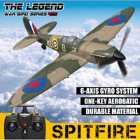 Volantex RC Spitfire with Xpilot One Key Aerobatic Stabilization System Perfect for Beginner Intermediates