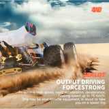 Wltoys 124007 1/12 2.4G 4WD Brushless RC Car 75km/h Off-Road Speed Racing RTR (2 Battery)