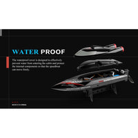 Wltoys WL916 RTR 2.4G Brushless RC Boat Fast 60km/h High Speed Vehicles w/ LED Light Water Cooling System