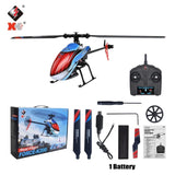 WLtoys XK K200 RC Helicopter 4CH 2.4G Remote Control Plane Air Pressure Fixed Height Optical Flow Positioning