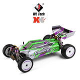 Wltoys 104002 RTR 1/10 2.4G 4WD 60km/h Brushless RC Car Metal Chassis Buggy (2 Battery Promotion)