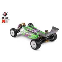 Wltoys 104002 RTR 1/10 2.4G 4WD 60km/h Brushless RC Car Metal Chassis Buggy (2 Battery Promotion)