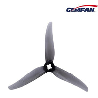 GEMFAN Hurricane 4023 4 Inch Durable 3-Blade Propeller 2 pairs - Clear Gray
