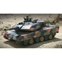 Henglong RC Tank 1/24 German Leopard II A5 RC Airsoft Infra-red Battle Tank with 2.4G Transmitter, Ready-to-run