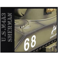 Henglong 2.4G 1/16 U.S. M4A3 Sherman IV RC Tank (Professional Edition 7.0)