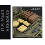 Henglong 2.4G 1/16 U.S. M4A3 Sherman IV RC Tank (Professional Edition 7.0)