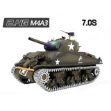 Henglong 2.4G 1/16 U.S. M4A3 Sherman IV RC Tank (Professional Edition 7.0)