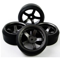 HSP Drift Wheels Black Color (4PCS)