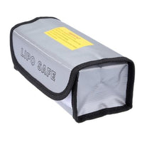 Lipo Battery Portable Fireproof Explosion Proof Safety Bag 185x75x60mm