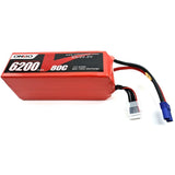 Onbo 6200mAh 80C 6S Lipo Battery