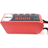 Onbo 8000mAh 100C 6S Lipo Battery