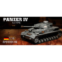 Henglong 2.4G 1/16 Panzerkampfwagen IV RC Tank Radio Control Battle Tank 7.0 Version