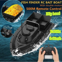 500 Meters Carp Fishing Feeder Intelligent Remote Control Fishing Bait Boat RC Outdoor Boat Fish Finder