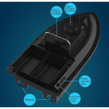 500 Meters Carp Fishing Feeder Intelligent Remote Control Fishing Bait Boat RC Outdoor Boat Fish Finder