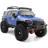 RGT EX86120 Desert Fox 1/10 Scale 4WD Off-Road Crawler Reverse-Drive System RC Off-Road Vehicle - Blue Color