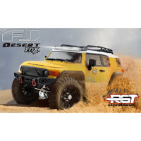 RGT EX86120 Desert Fox 1/10 Scale 4WD Off-Road Crawler Reverse-Drive System RC Off-Road Vehicle - Yellow Color