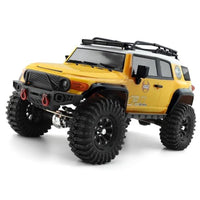 RGT EX86120 Desert Fox 1/10 Scale 4WD Off-Road Crawler Reverse-Drive System RC Off-Road Vehicle - Yellow Color