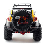 RGT EX86120 Desert Fox 1/10 Scale 4WD Off-Road Crawler Reverse-Drive System RC Off-Road Vehicle - Yellow Color