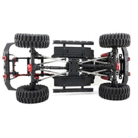 RGT EX86120 Desert Fox 1/10 Scale 4WD Off-Road Crawler Reverse-Drive System RC Off-Road Vehicle - Blue Color