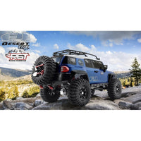 RGT EX86120 Desert Fox 1/10 Scale 4WD Off-Road Crawler Reverse-Drive System RC Off-Road Vehicle - Blue Color