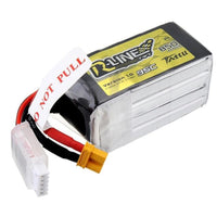 Tattu R-Line 850mAh 14.8V 95C 4S1P Lipo Battery Pack with XT30/60 Plug