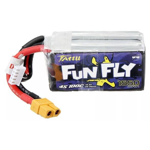 TATTU FUNFLY 1550mAh 4s 100C Lipo Battery