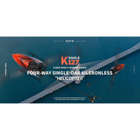 XK K127 4ch Flybarless Micro RC Helicopter (RTF) w/6-Axis Gyro