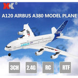 WLtoys A120-A380 Airbus 3CH RC Airplane