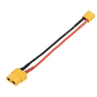 10cm 18AWG XT60 Female Plug to XT30 Male Plug Cable Adapter for Battery Charging